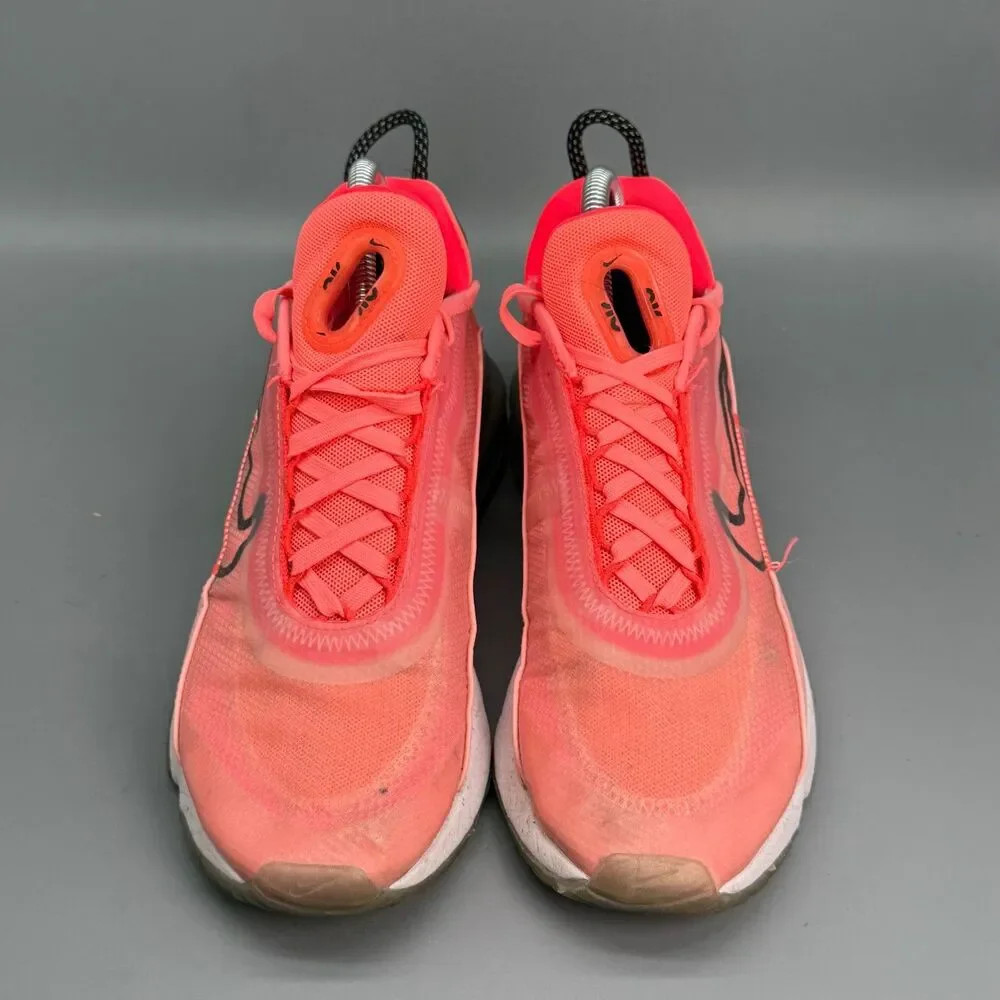 Nike Air Max 2090 Womens 8.5 Lava Glow Lace Low Running Athletic Sneakers Shoes
